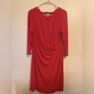 Anne Klein Red Dress